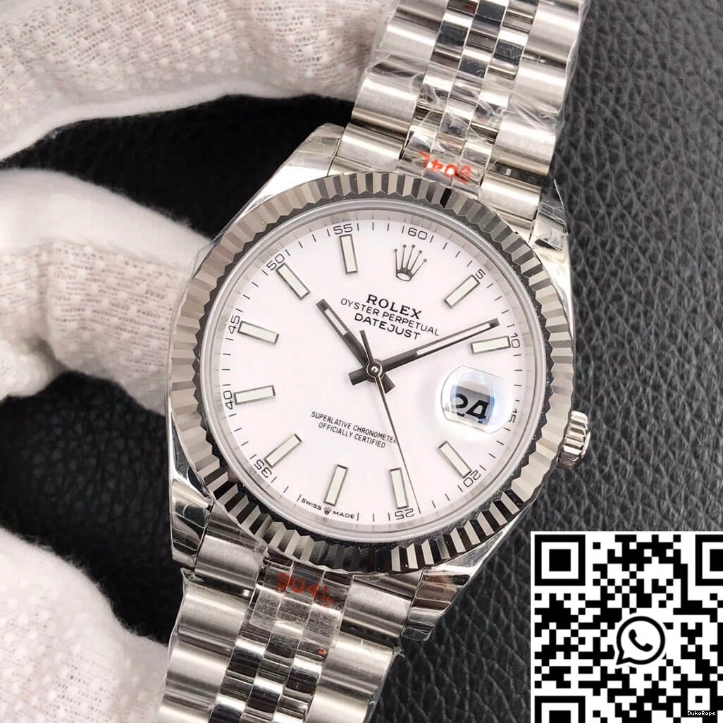 M126334-0010 Stainless Rolex Datejust Factory Steel EW 1217